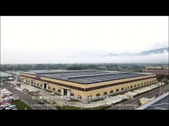 कारखाने का दौरा आर्क स्थायी फेराइट सेगमेंट मैग्नेट और हाइड्रोलिक प्रेस निर्माता